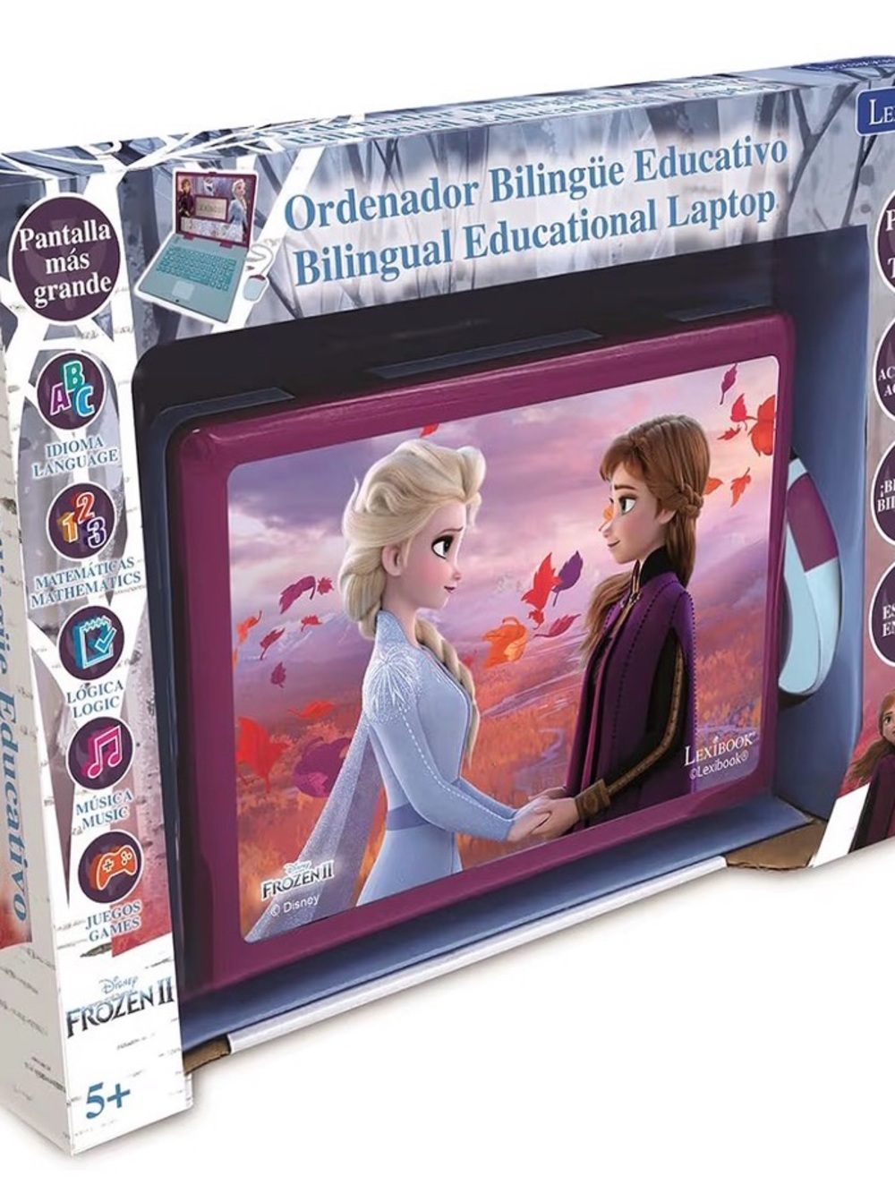 Lexibook, Frozen Educational Laptop for Kids - Picture 4 of 5